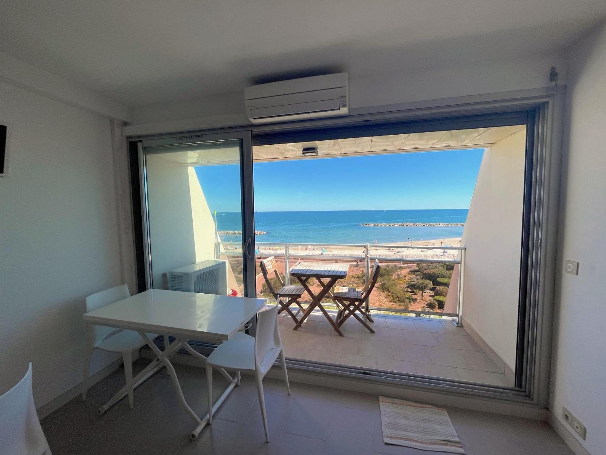 Front De Mer T2 Palavas Les Flots Direct Plage Bagian luar foto