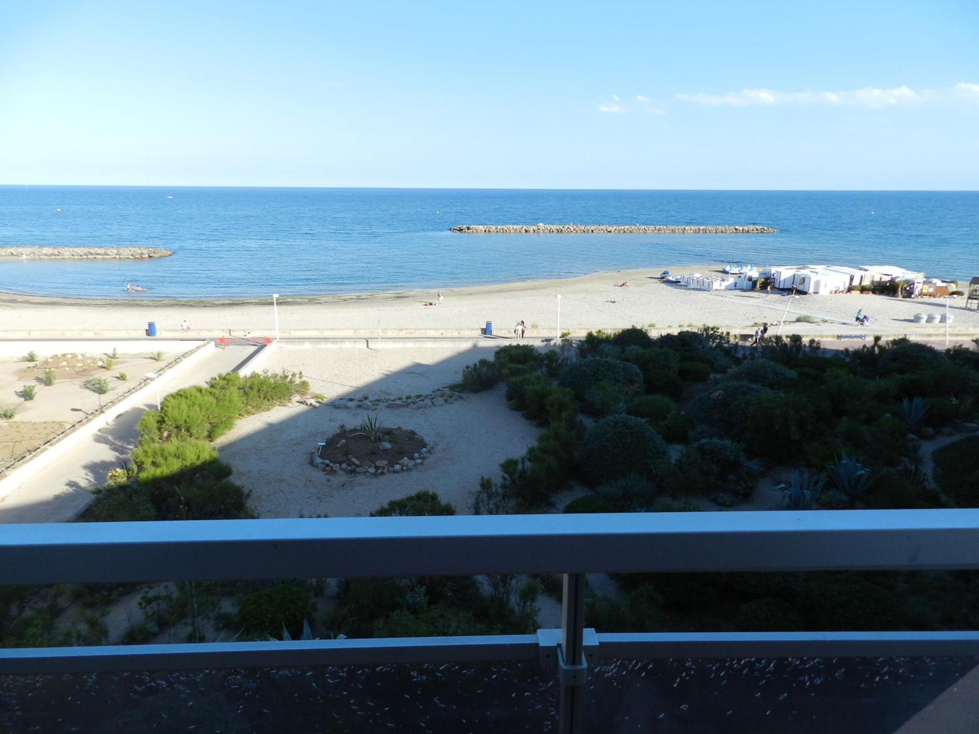 Front De Mer T2 Palavas Les Flots Direct Plage Bagian luar foto